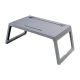 Maxbell Laptop Desk lap Tray Table Folding Laptop Table for Carpet Working Gray