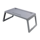 Maxbell Laptop Desk lap Tray Table Folding Laptop Table for Carpet Working Gray