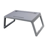 Maxbell Laptop Desk lap Tray Table Folding Laptop Table for Carpet Working Gray