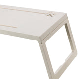 Maxbell Laptop Desk lap Tray Table Folding Laptop Table for Carpet Working beige