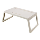 Maxbell Laptop Desk lap Tray Table Folding Laptop Table for Carpet Working beige
