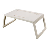 Maxbell Laptop Desk lap Tray Table Folding Laptop Table for Carpet Working beige
