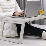 Maxbell Laptop Desk lap Tray Table Folding Laptop Table for Carpet Working beige
