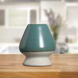 Maxbell Handmade Matcha Whisk Stand Tea Ceremony Teaware for Starter Professional Green