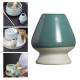Maxbell Handmade Matcha Whisk Stand Tea Ceremony Teaware for Starter Professional Green