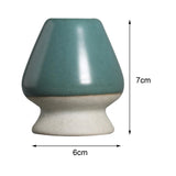 Maxbell Handmade Matcha Whisk Stand Tea Ceremony Teaware for Starter Professional Green