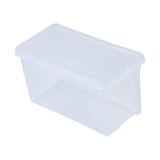 Maxbell clear Storage Boxes with Lid Bins Food Storage for Pantry Shelves