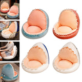 Maxbell Chair Seat Cushion Lazy Sofa Support Pillow for Dining Room Bedroom Dinosaur
