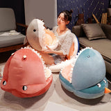 Maxbell Chair Seat Cushion Lazy Sofa Support Pillow for Dining Room Bedroom Dinosaur