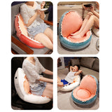 Maxbell Chair Seat Cushion Lazy Sofa Support Pillow for Dining Room Bedroom Dinosaur
