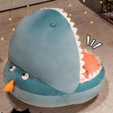 Maxbell Chair Seat Cushion Lazy Sofa Support Pillow for Dining Room Bedroom Dinosaur