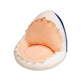 Maxbell Chair Seat Cushion Lazy Sofa Support Pillow for Dining Room Bedroom Blue shark