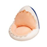 Maxbell Chair Seat Cushion Lazy Sofa Support Pillow for Dining Room Bedroom Blue shark