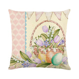 Maxbell 18x18 inch Pillow Covers with Zipper Couch Pillows for Sofa Chair Decoration Flower