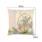 Maxbell 18x18 inch Pillow Covers with Zipper Couch Pillows for Sofa Chair Decoration Flower