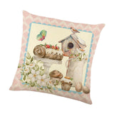 Maxbell 18x18 inch Pillow Covers with Zipper Couch Pillows for Sofa Chair Decoration Yard