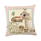 Maxbell 18x18 inch Pillow Covers with Zipper Couch Pillows for Sofa Chair Decoration Yard