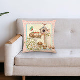 Maxbell 18x18 inch Pillow Covers with Zipper Couch Pillows for Sofa Chair Decoration Yard