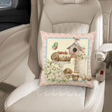 Maxbell 18x18 inch Pillow Covers with Zipper Couch Pillows for Sofa Chair Decoration Yard