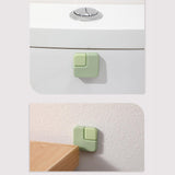 Maxbell 3Pcs Wall Protectors Door Stopper Durable Simple for Chair Back Doorknobs Green