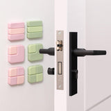 Maxbell 3Pcs Wall Protectors Door Stopper Durable Simple for Chair Back Doorknobs Green