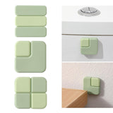 Maxbell 3Pcs Wall Protectors Door Stopper Durable Simple for Chair Back Doorknobs Green