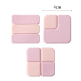 Maxbell 3Pcs Wall Protectors Door Stopper Durable Simple for Chair Back Doorknobs Pink