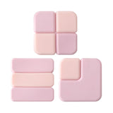 Maxbell 3Pcs Wall Protectors Door Stopper Durable Simple for Chair Back Doorknobs Pink