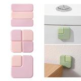 Maxbell 3Pcs Wall Protectors Door Stopper Durable Simple for Chair Back Doorknobs Pink