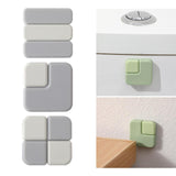 Maxbell 3Pcs Wall Protectors Door Stopper Durable Simple for Chair Back Doorknobs Gray