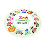 Maxbell Kids Rug Decoration Children Play Mat Round for Children Tents Bedroom