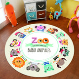Maxbell Kids Rug Decoration Children Play Mat Round for Children Tents Bedroom