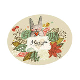 Maxbell Playroom Rug Round Floor Mat Crawling Play Mat Soft for Nursery Bedroom 80cm