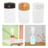 Maxbell Mini Air Humidifier Car with Night light Electric Silent Office Bedroom deep Grain