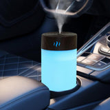 Maxbell Mini Air Humidifier Car with Night light Electric Silent Office Bedroom deep Grain