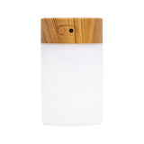 Maxbell Mini Air Humidifier Car with Night light Electric Silent Office Bedroom Light Wood Grain