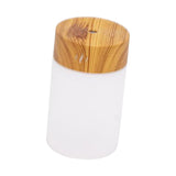Maxbell Mini Air Humidifier Car with Night light Electric Silent Office Bedroom Light Wood Grain