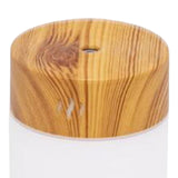 Maxbell Mini Air Humidifier Car with Night light Electric Silent Office Bedroom Light Wood Grain