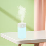 Maxbell Mini Air Humidifier Car with Night light Electric Silent Office Bedroom White