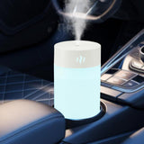 Maxbell Mini Air Humidifier Car with Night light Electric Silent Office Bedroom White