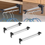 Maxbell Clothing Hanger Telescopic Rod Support Rod Clothes Drying Rack for Wardrobe 12inch