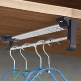 Maxbell Clothing Hanger Telescopic Rod Support Rod Clothes Drying Rack for Wardrobe 14inch