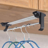 Maxbell Clothing Hanger Telescopic Rod Support Rod Clothes Drying Rack for Wardrobe 14inch