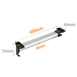 Maxbell Clothing Hanger Telescopic Rod Support Rod Clothes Drying Rack for Wardrobe 16inch