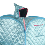 Maxbell Single Personal Sauna Room Tent SPA Sauna Room Tent Folding Full Body Blue