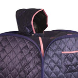 Maxbell Single Personal Sauna Room Tent SPA Sauna Room Tent Folding Full Body Dark Blue
