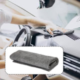 Maxbell 5x Multifunctional Microfiber Cleaning Cloth Washable for Bathroom Car Gray 20cmx30cm