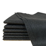 Maxbell 5x Multifunctional Microfiber Cleaning Cloth Washable for Bathroom Car Black 20cmx30cm