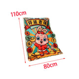 Maxbell 31"x43" Soft Throw Blanket Flannel Blanket for Living Room Home Decoration Style B