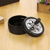 Maxbell 3.9" Push Down Ashtray Practical Smokeless Modern Home Office Tabletop